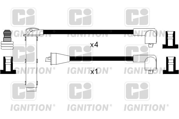 QUINTON HAZELL Комплект проводов зажигания XC101